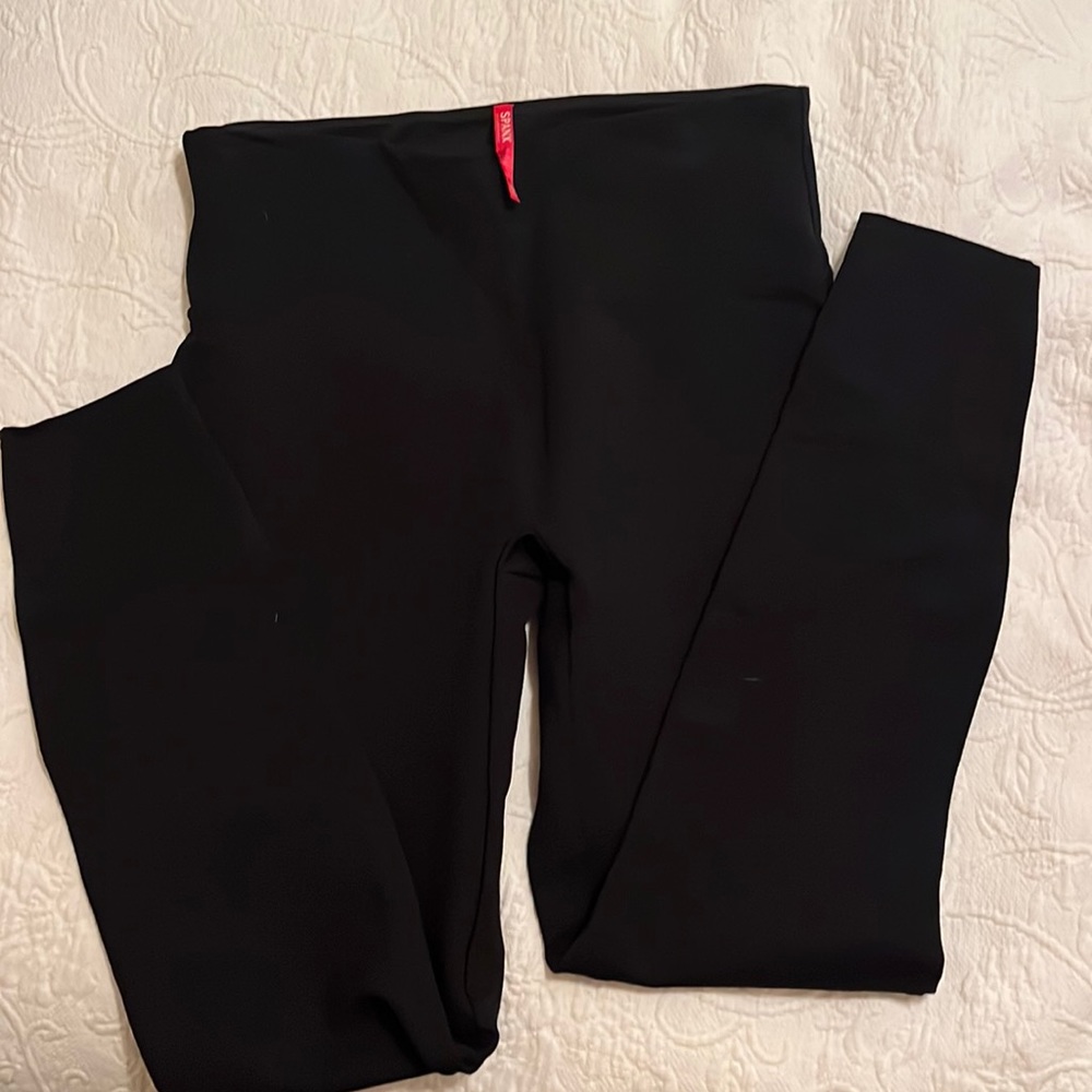 Spanx black leggings